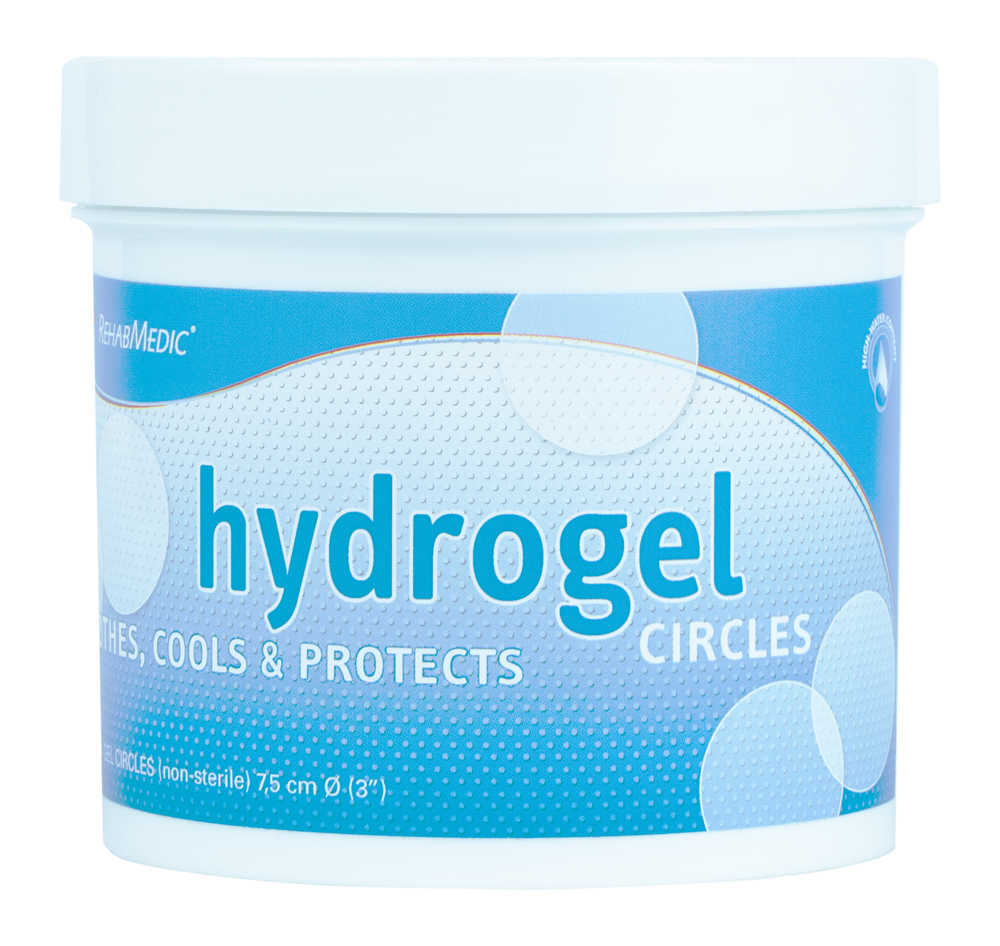 Гидрогелевые пластыри REHAB Second Skin Circles, диаметром 7.5см, 48шт