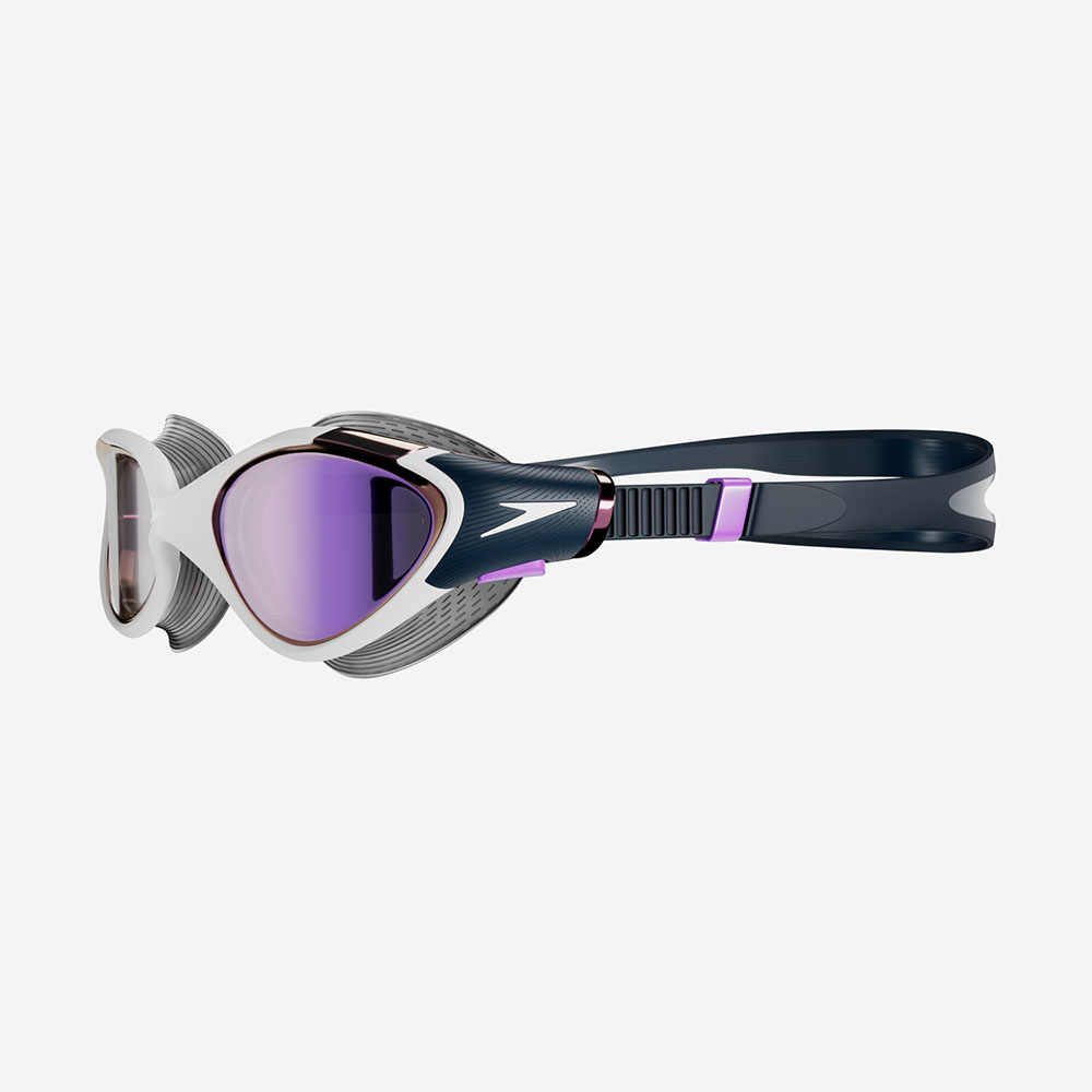 Очки для плавания SPEEDO Biofuse 2.0 Mirror Women`s, Цвет очков/линз Белый/Зеркальный