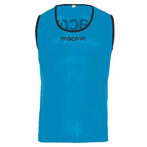 Манишка тренировочная MACRON Practice+, Размер l, Цвет Голубой