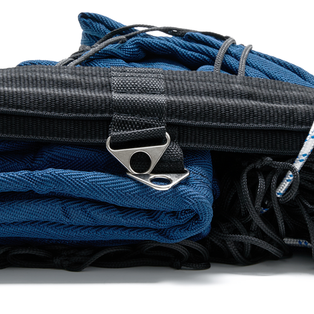 Сетка для пляжного волейбола №12, профессиональная, нить 3,5 мм, кевларовый трос, цвет черный