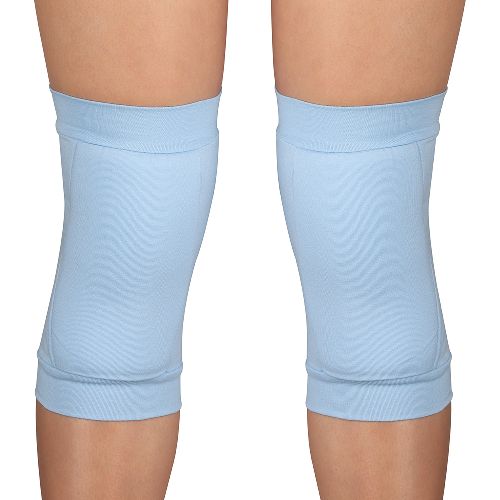 Наколенники для гимнастики и танцев INDIGO SM-113, Размер l, Цвет Голубой