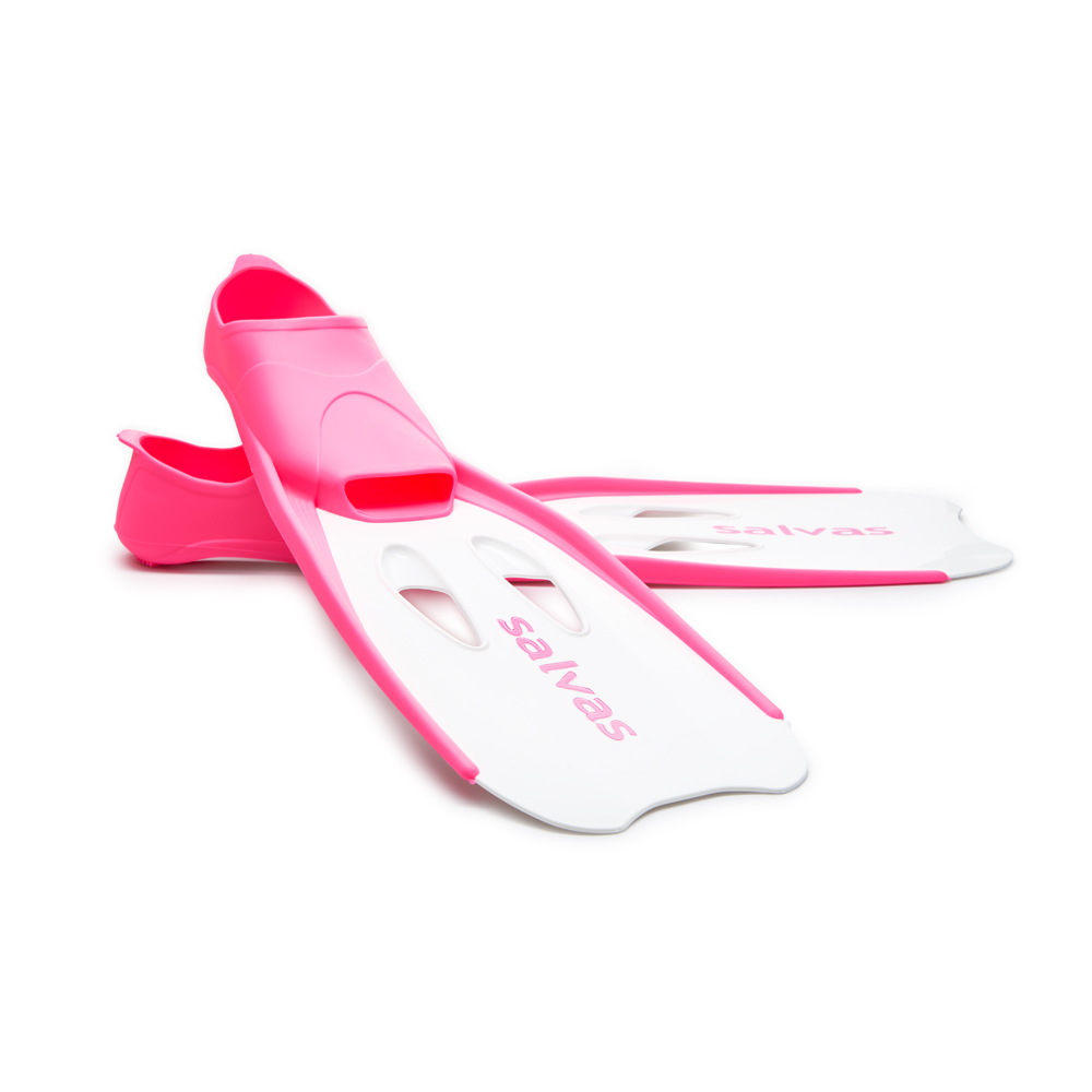 Ласты для плавания SALVAS Cancun Fin, Размер 31-33, Цвет Белый