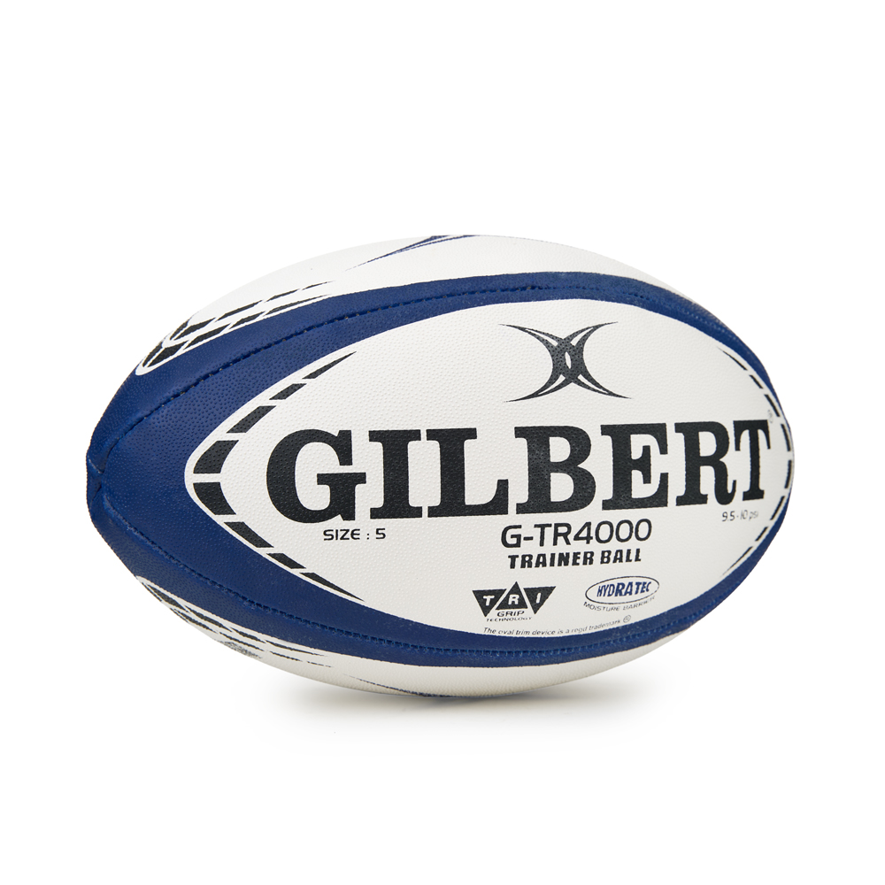 Мяч для регби GILBERT G-TR4000, Размер 5, Цвет Бело-синий