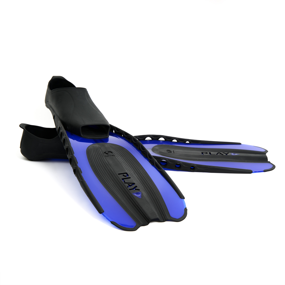 Ласты для плавания SALVAS Play Fin, Размер 36-37, Цвет Синий