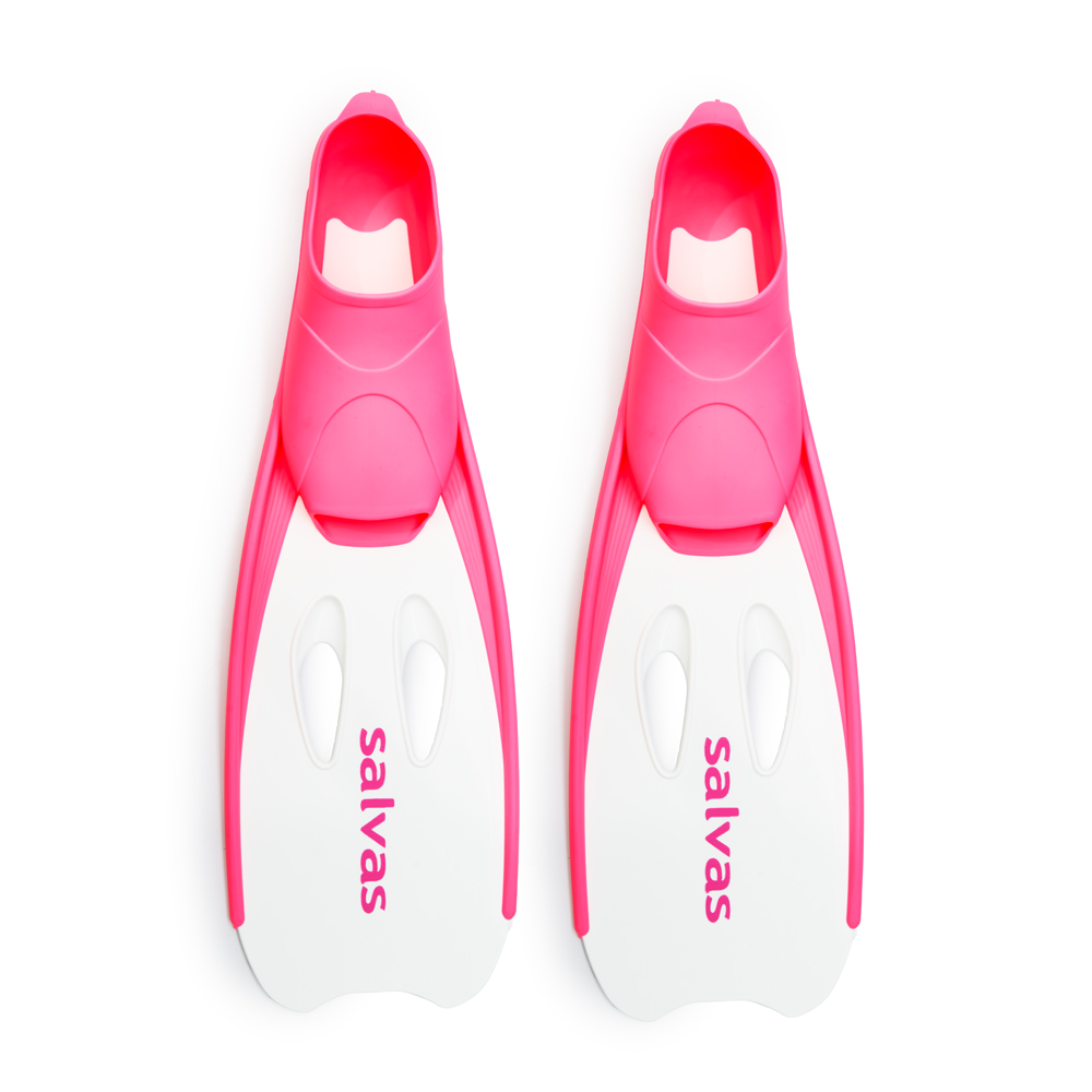 Ласты для плавания SALVAS Cancun Fin, Размер 31-33, Цвет Белый