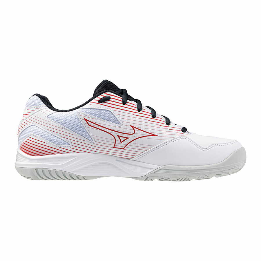 Кроссовки волейбольные MIZUNO Cyclone Speed 4, мужские, Размер 43, Цвет Бело-красный