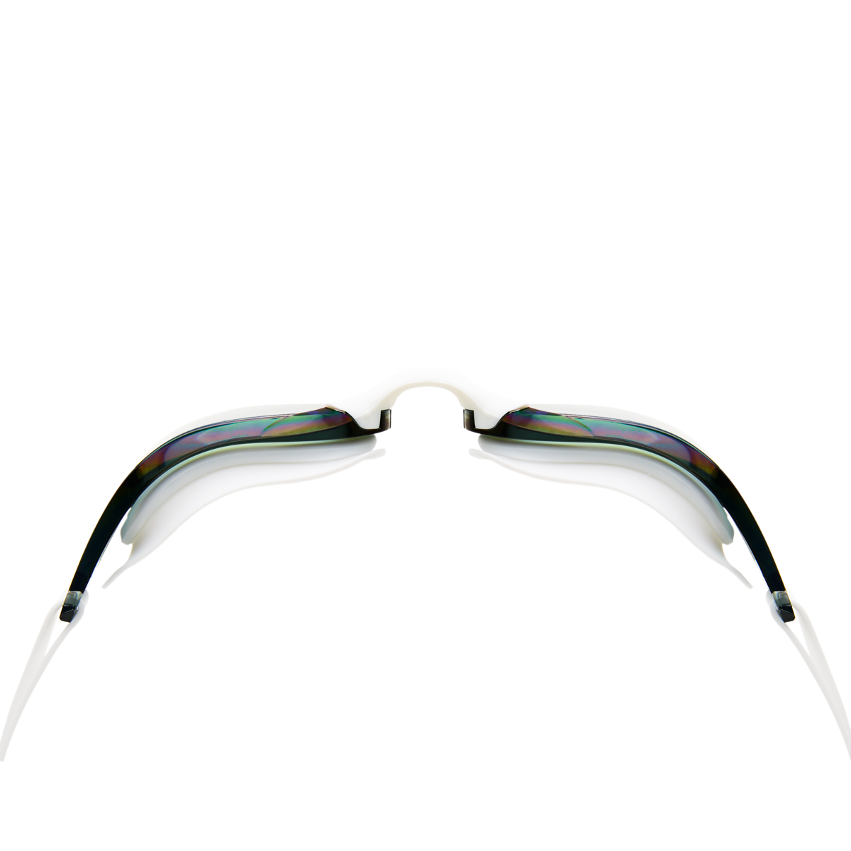 Очки для плавания TORRES Pro, Цвет очков/линз Белый/Зеркальный