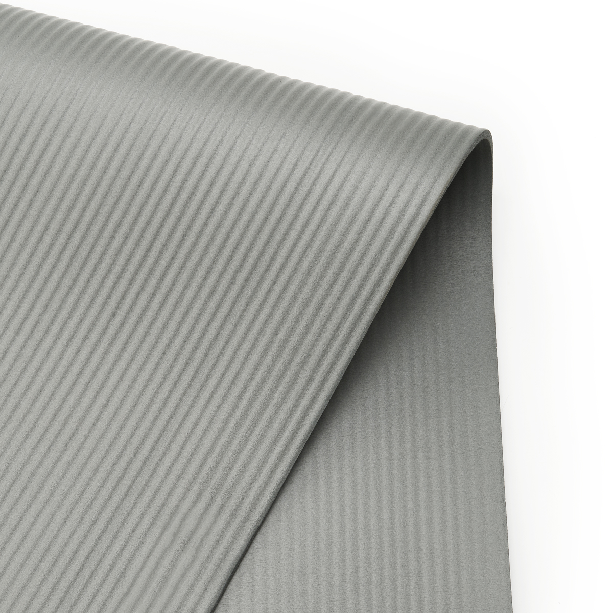 Коврик для йоги TORRES SOFT, каучук 0,8 см, серый, Толщина коврика 8 мм