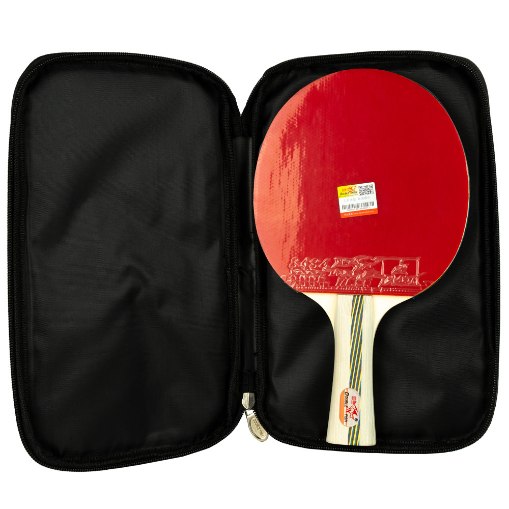 Ракетка для настольного тенниса DOUBLE FISH 4D-C, с чехлом