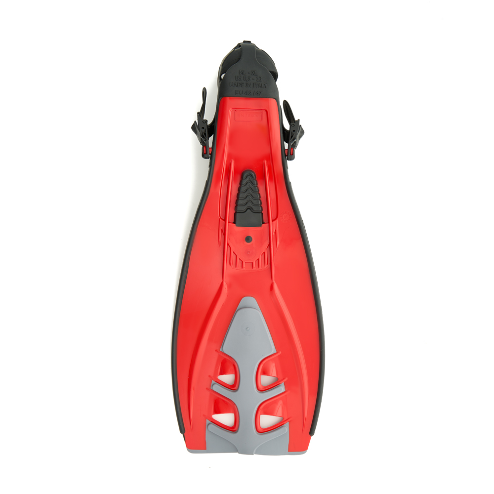 Ласты для плавания SALVAS Tonic Dive, Размер l-xl, Цвет Красный