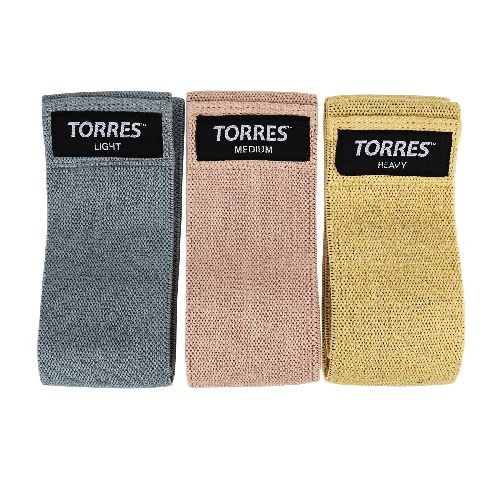 Набор эластичных петель TORRES, 3 штуки