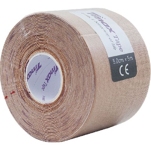 Тейп кинезиологический TMAX Extra Sticky, Цвет Телесный