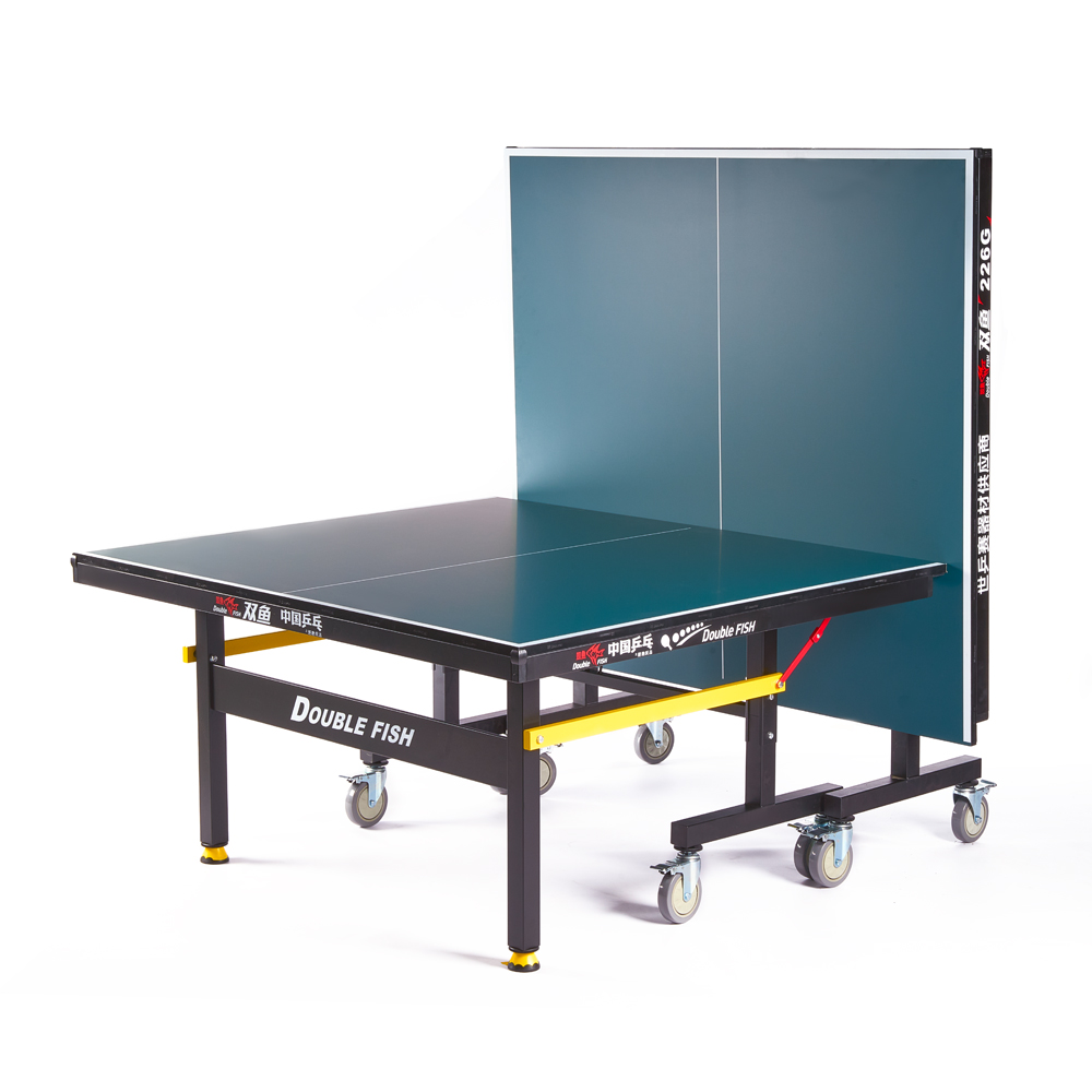Стол для настольного тенниса DOUBLE FISH 226G, Indoor для закрытых помещений, зеленый