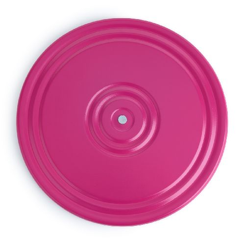 Диск здоровья 2-х цветный, металлический, диаметр 28 см, Цвет Розовый