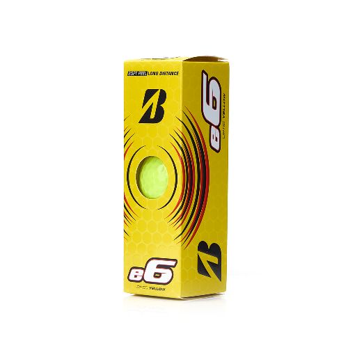 Мяч для гольфа Bridgestone e6 Yellow, Цвет Желтый