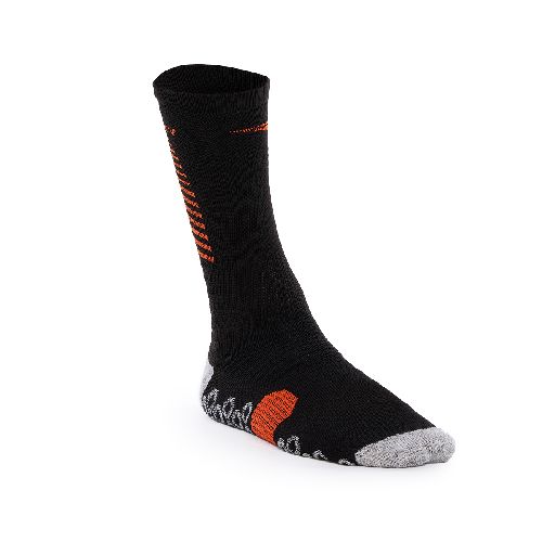 Носки спортивные PENALTY SE7E, размер 39-44, Цвет Черно-оранжевый