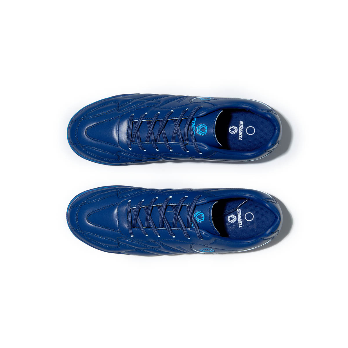 Бутсы футбольные (многошиповки) TORRES TURF, Размер 38, Цвет Синий