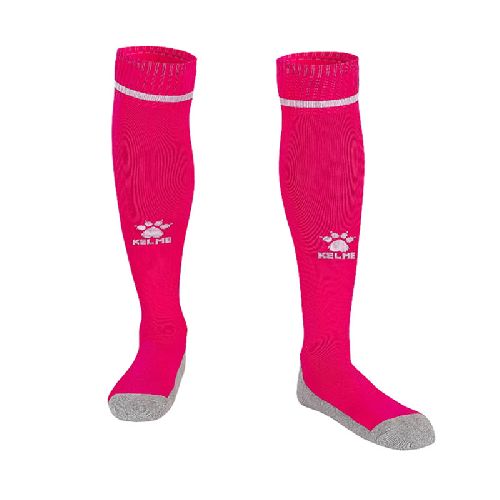 Гетры футбольные KELME Football socks, взрослые, Цвет Фуксия