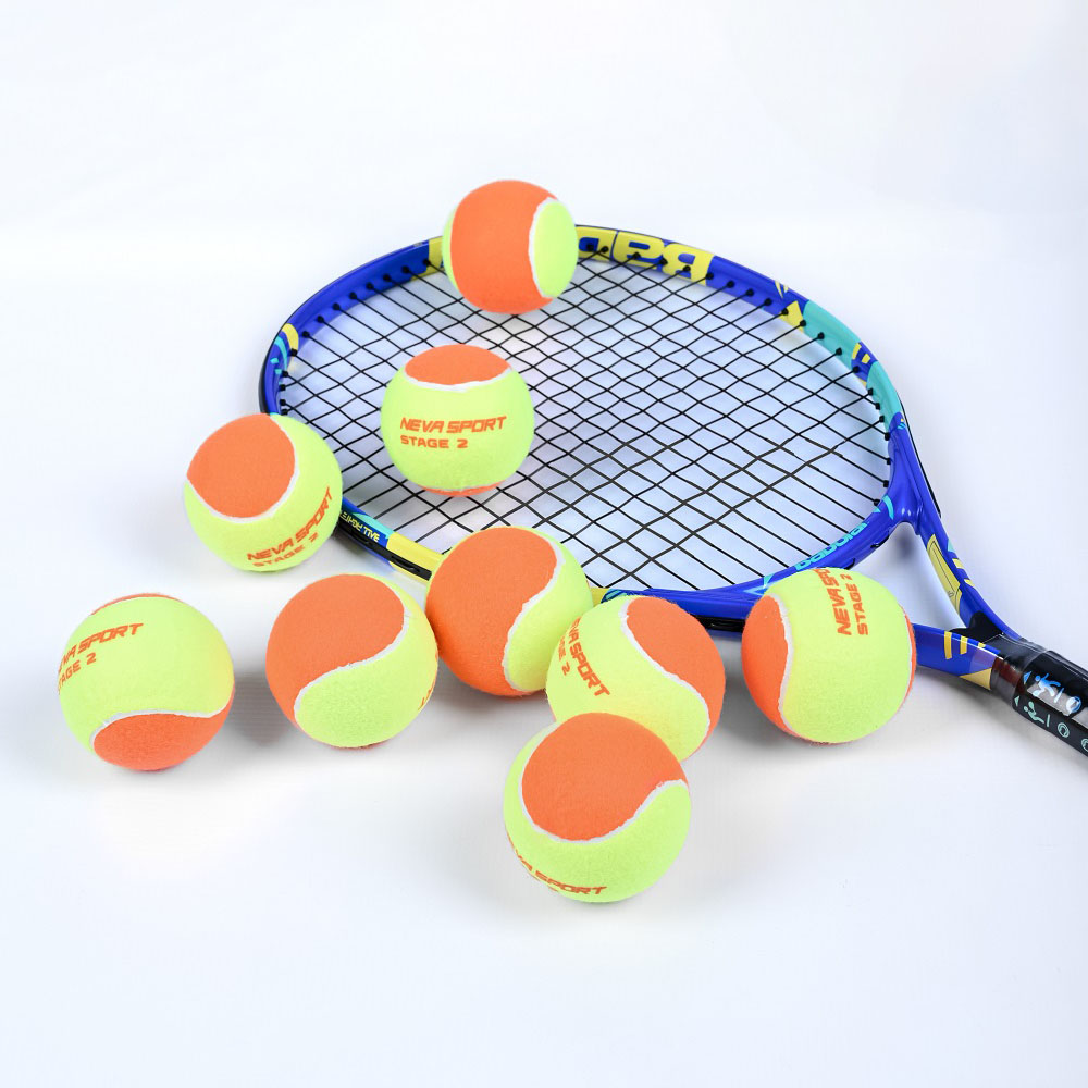 Мяч для большого тенниса NS Orange 5021005, упаковка 3 мяча,  детский