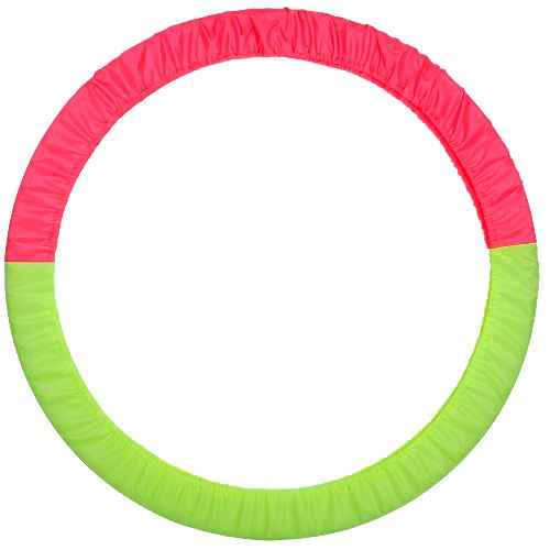 Чехол для обруча гимнастического INDIGO, Цвет Желто-розовый