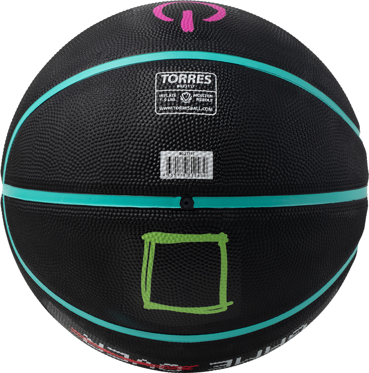 Мяч баскетбольный TORRES Game Over, размер 7