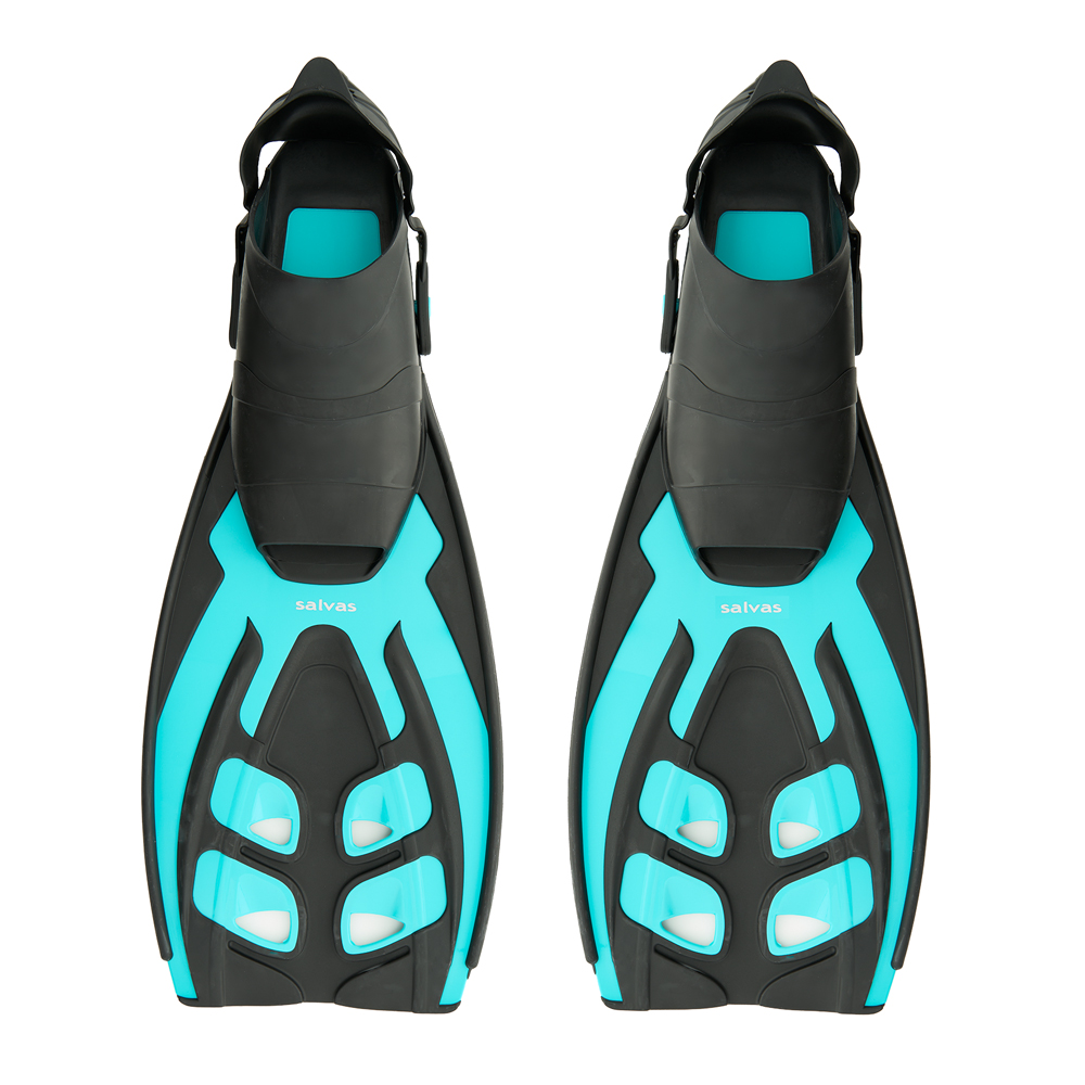 Ласты для плавания SALVAS Tonic Dive, Размер s-m, Цвет Бирюзовый