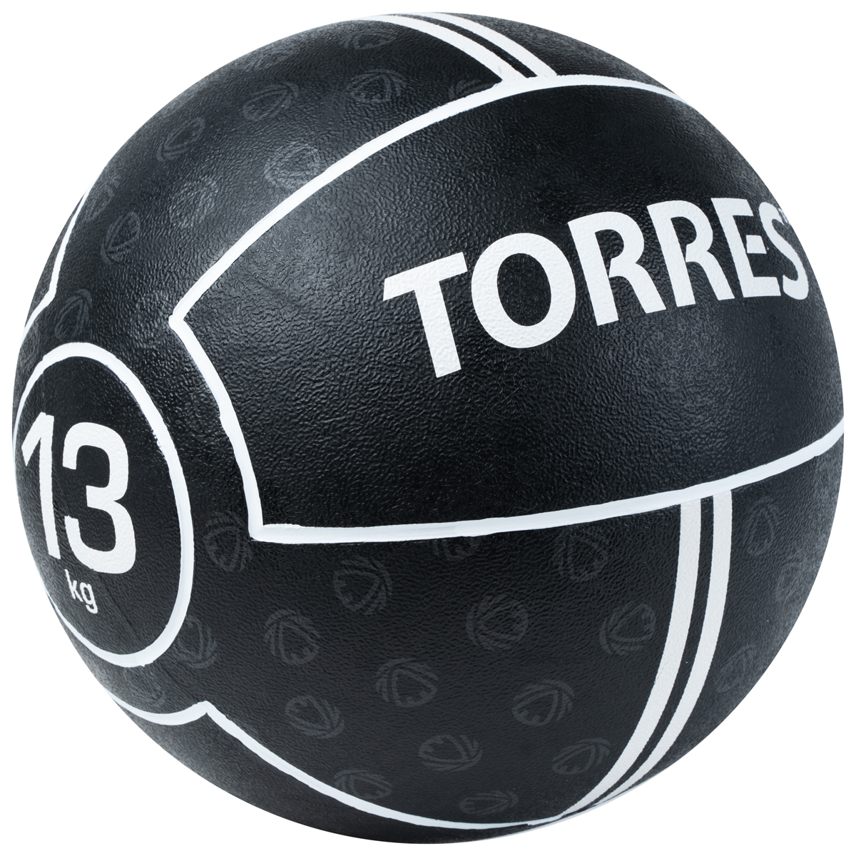 Медбол TORRES резина, Вес 13 кг
