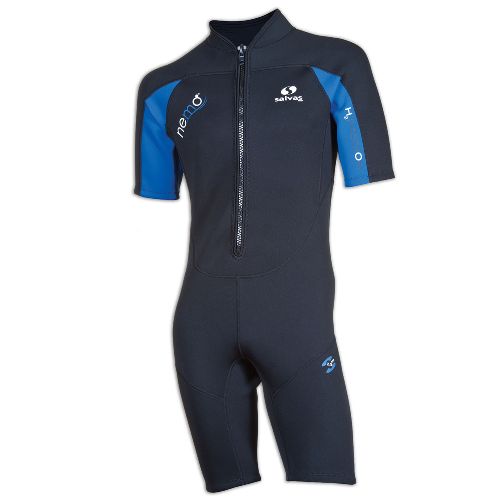 Гидрокостюм для плавания SALVAS Shorty Nemo Man Tg, мужской, чёрно-синий, Размер l