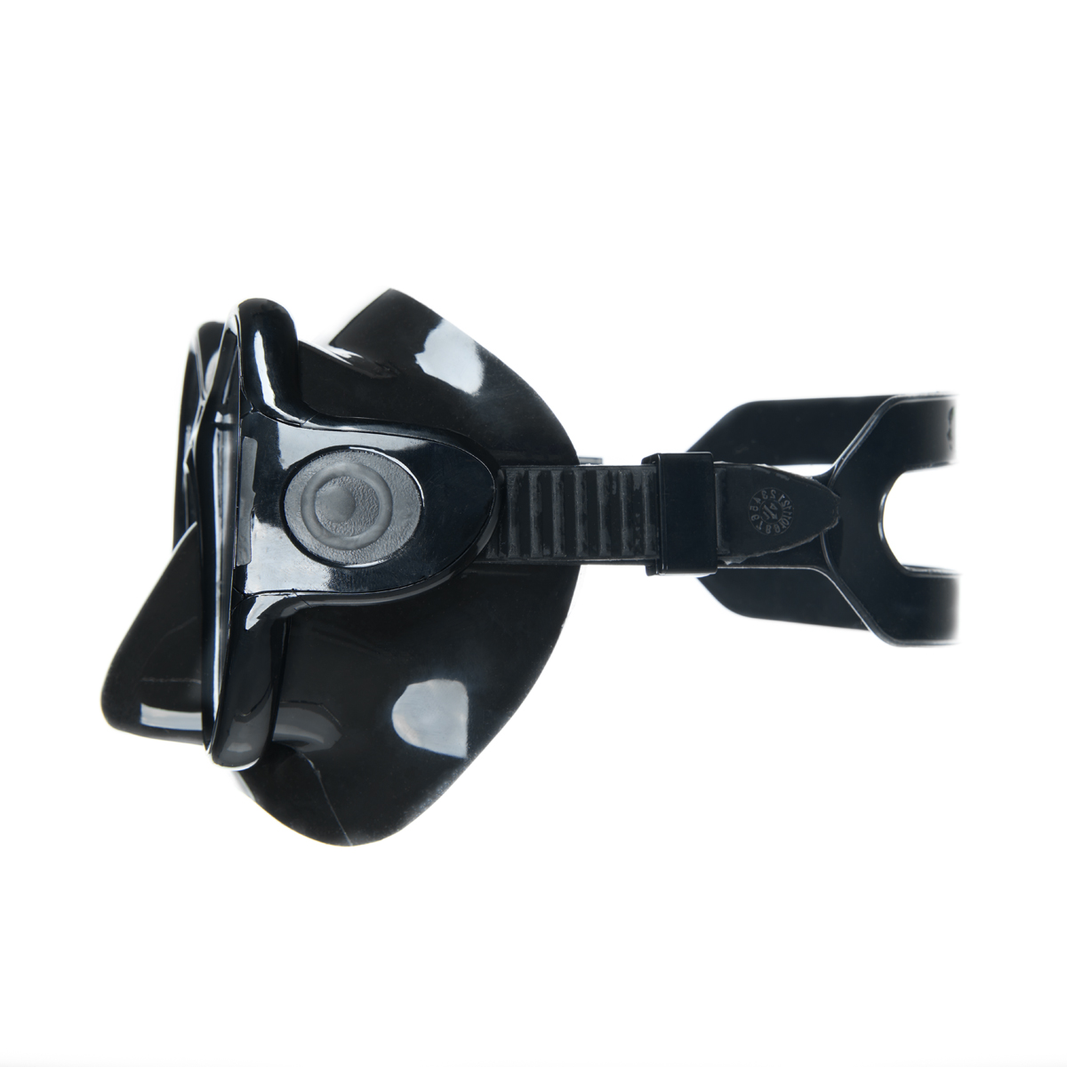 Маска для плавания SALVAS Kool Mask, профессиональная, размер взрослый, Цвет Черный