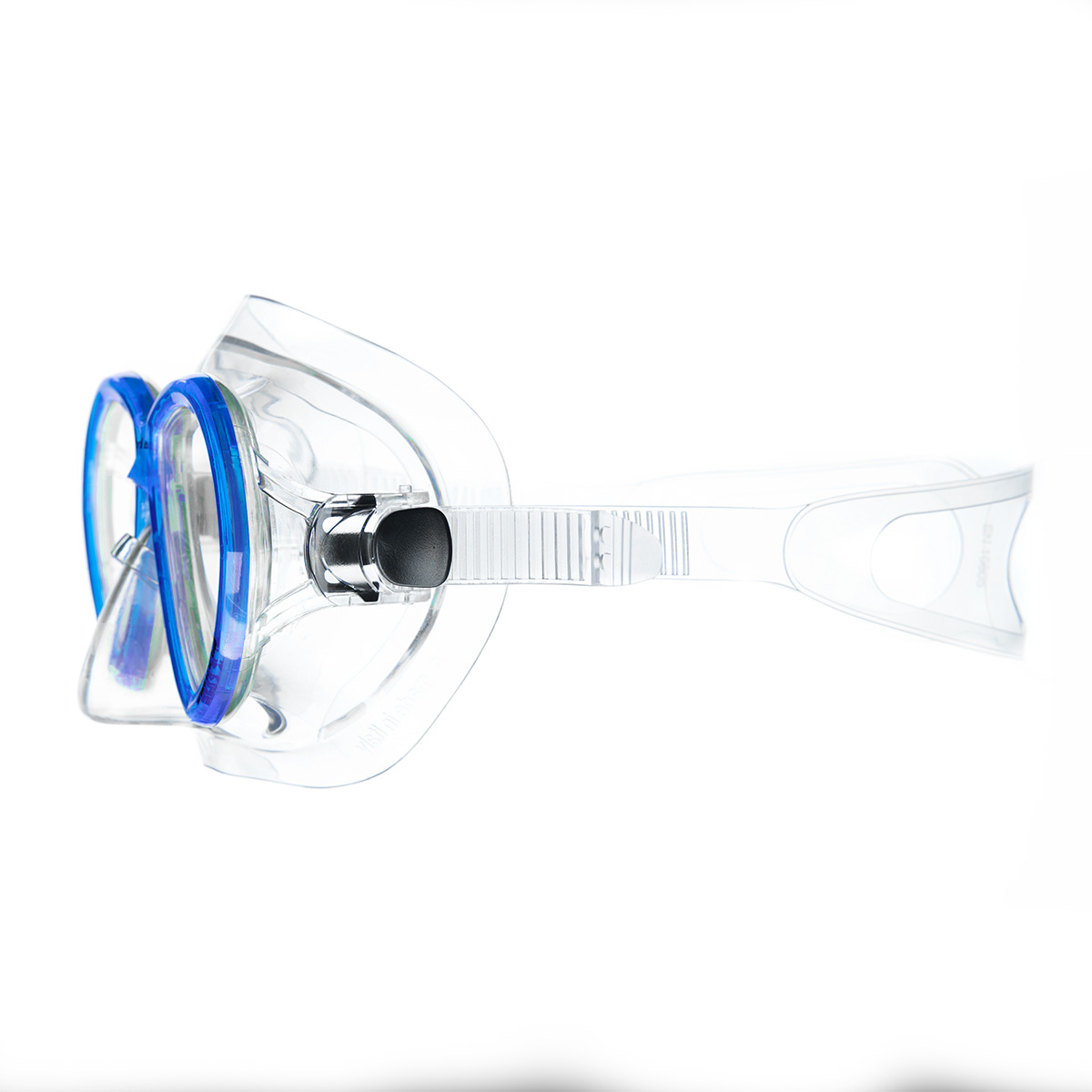 Маска для плавания SALVAS Change Mask, размер взрослый, Цвет Синий