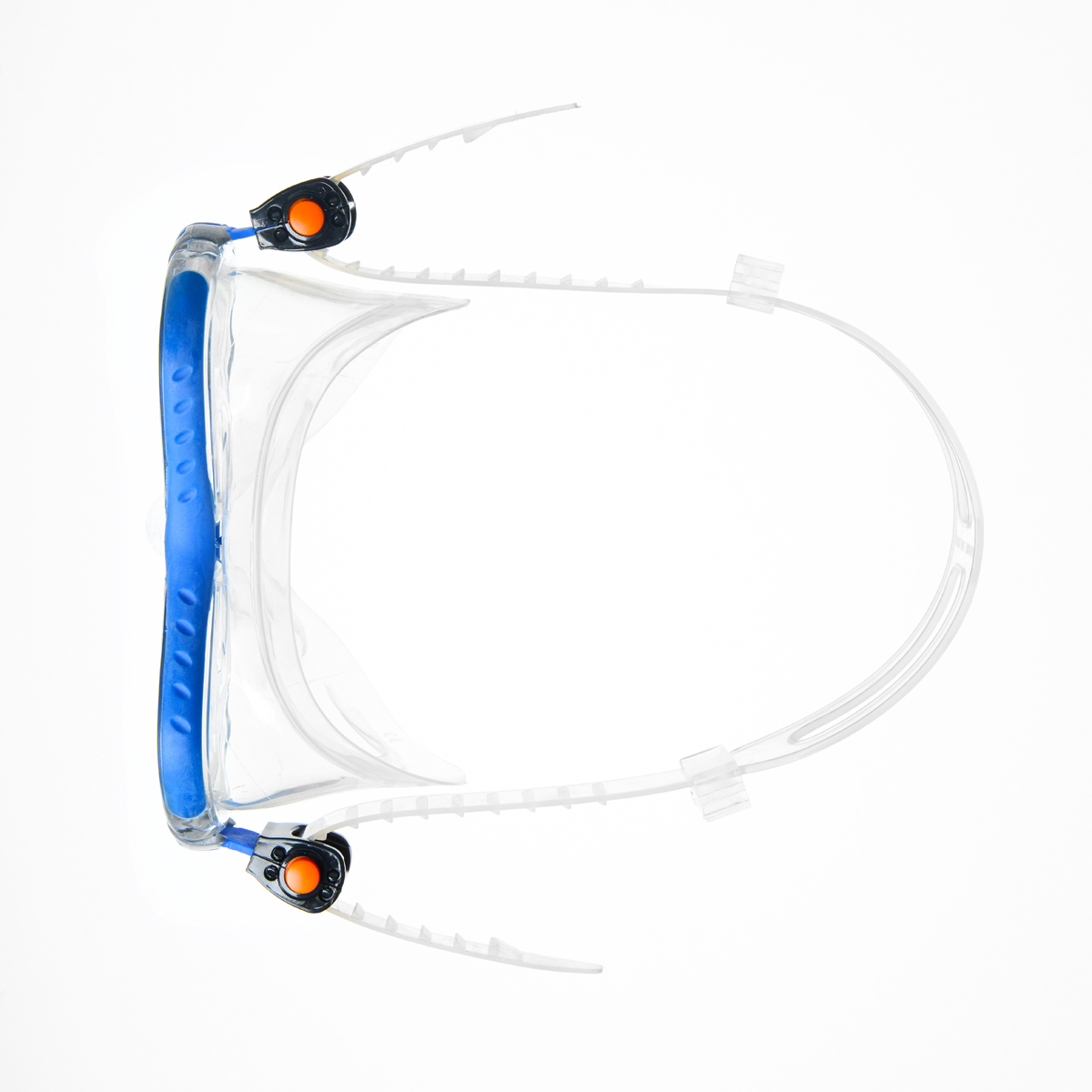 Маска для плавания SALVAS Phoenix Mask, профессиональная, размер взрослый, Цвет Синий