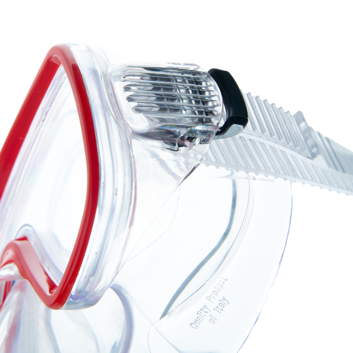 Маска для плавания SALVAS Domino Md Mask, размер Medium, Размер medium, Цвет Красный