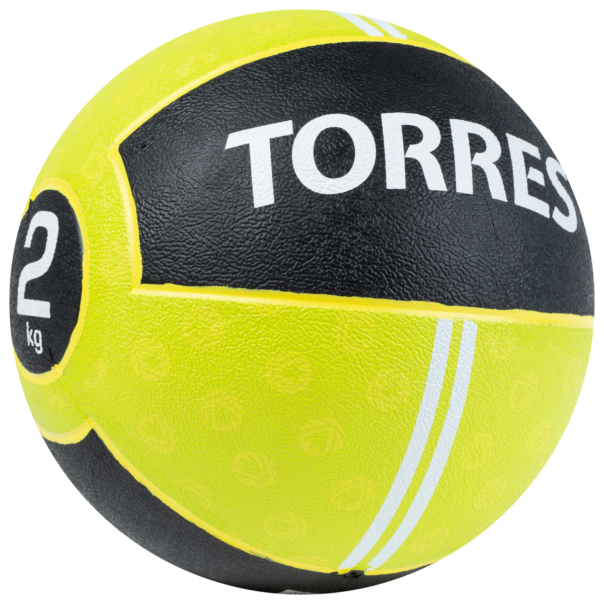 Медбол TORRES резина, Вес 2 кг
