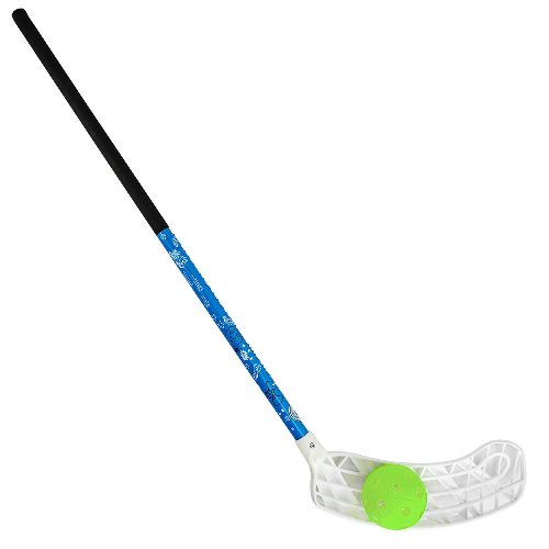 Клюшка для флорбола RealStick KIDSCAMP 65 см (рост 110-120 см) с мячом