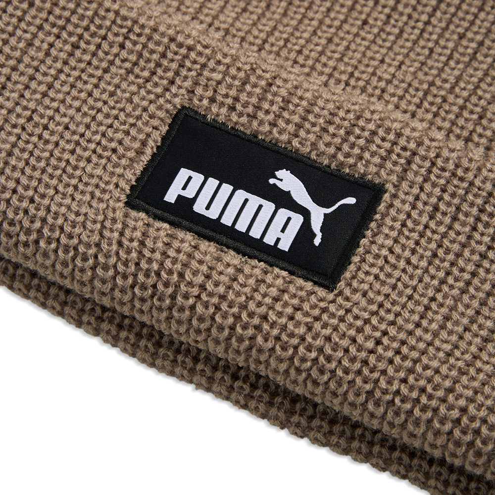 Шапка PUMA ESS High Crown Beanie, Цвет Серо-бежевый