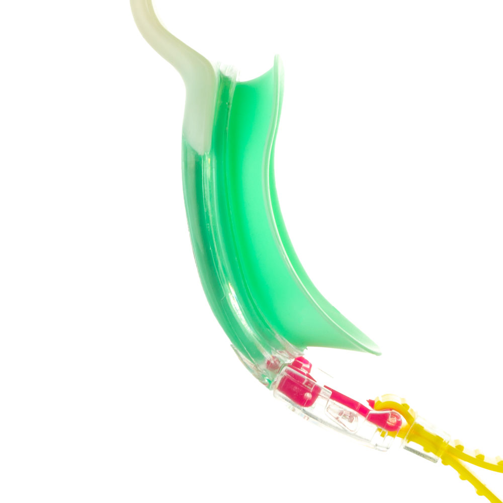 Очки для плавания TORRES Leisure, Цвет очков/линз Зеленый/Зеркальный