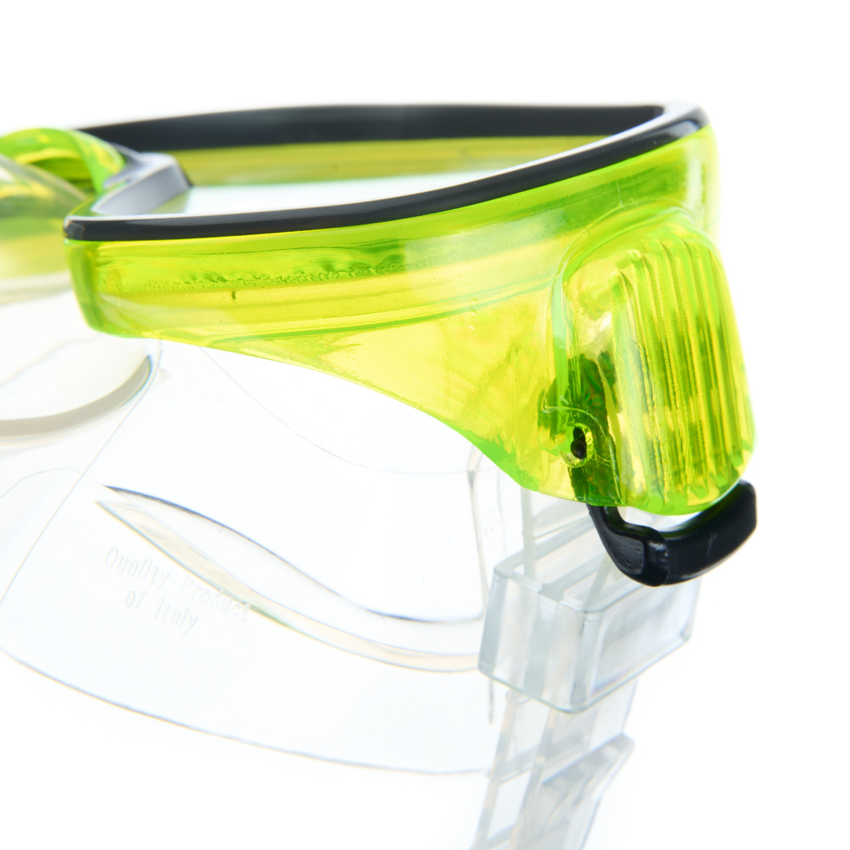 Маска для плавания SALVAS Geo Jr Mask, размер детский, Размер junior, Цвет Желтый