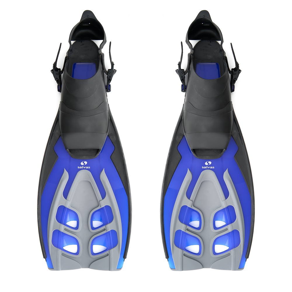 Ласты для плавания SALVAS Tonic Dive, Размер l-xl, Цвет Синий