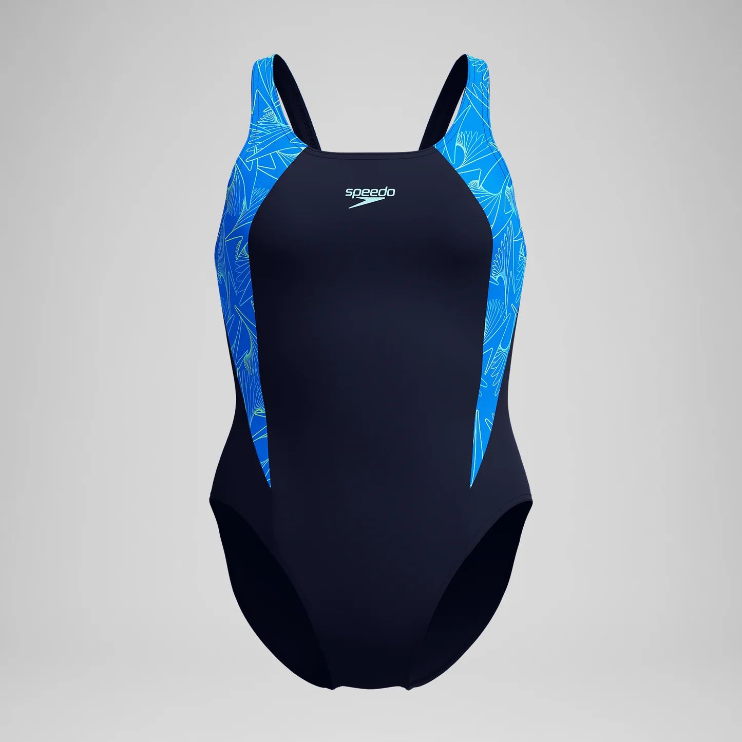 Купальник SPEEDO Hyperboom Splice Muscleback, Размер р.30, Цвет Темно-синий