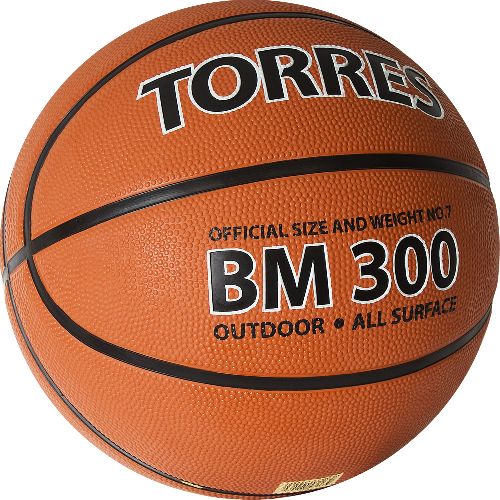 Мяч баскетбольный TORRES BM300