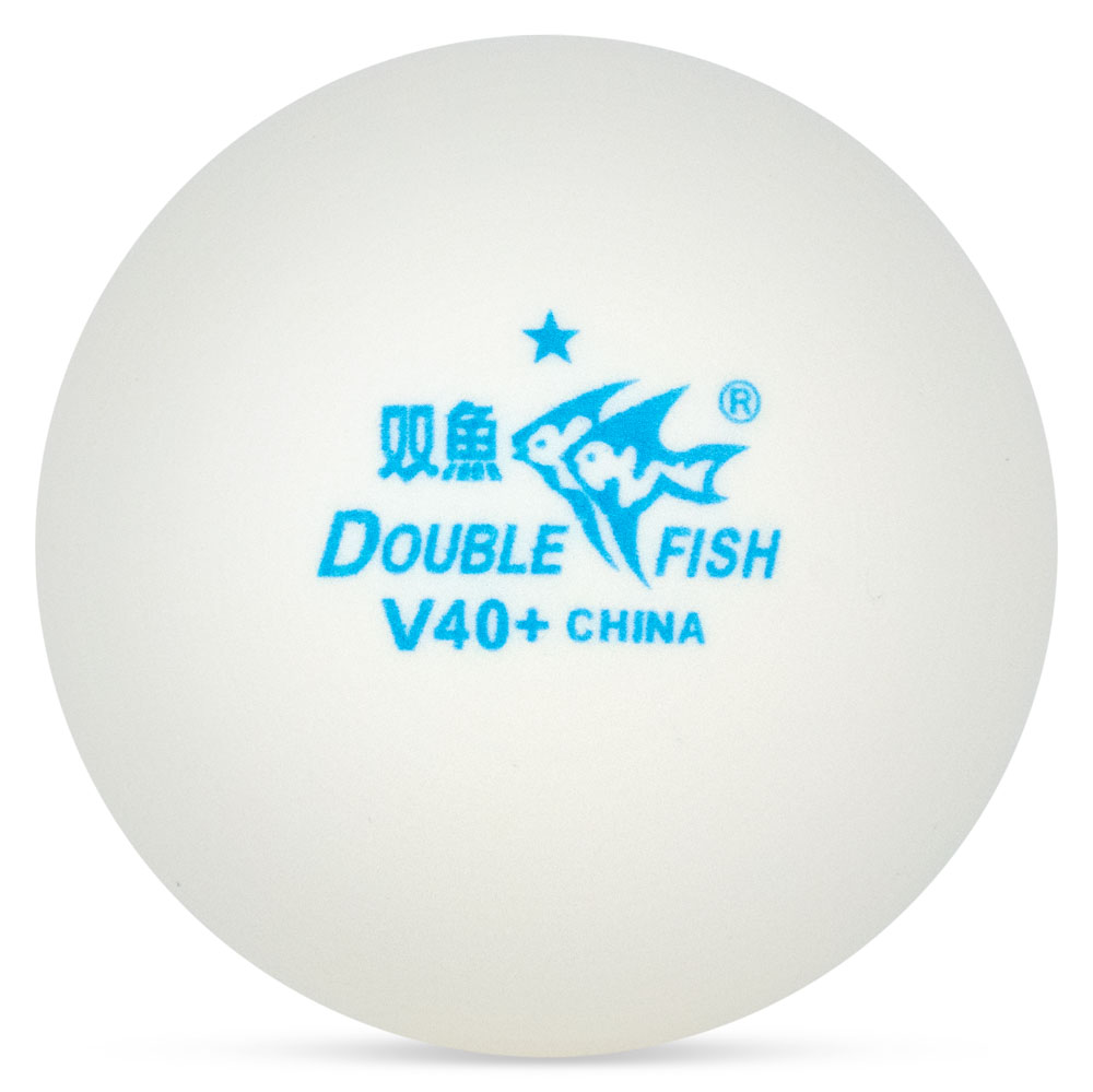 Мяч для настольного тенниса DOUBLE FISH Fish 1*, 100 шт