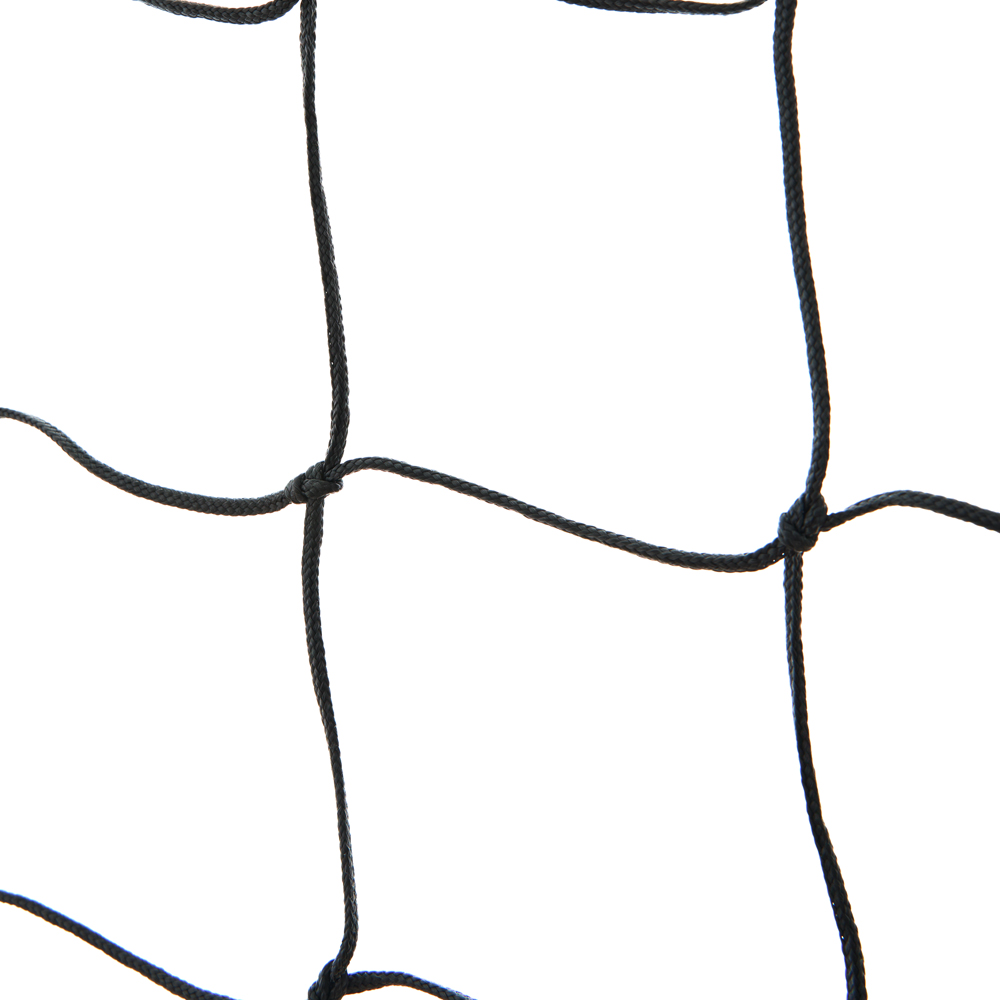 Сетка для пляжного волейбола №22, 8.5*1м, нить 3,5мм, без троса, черная