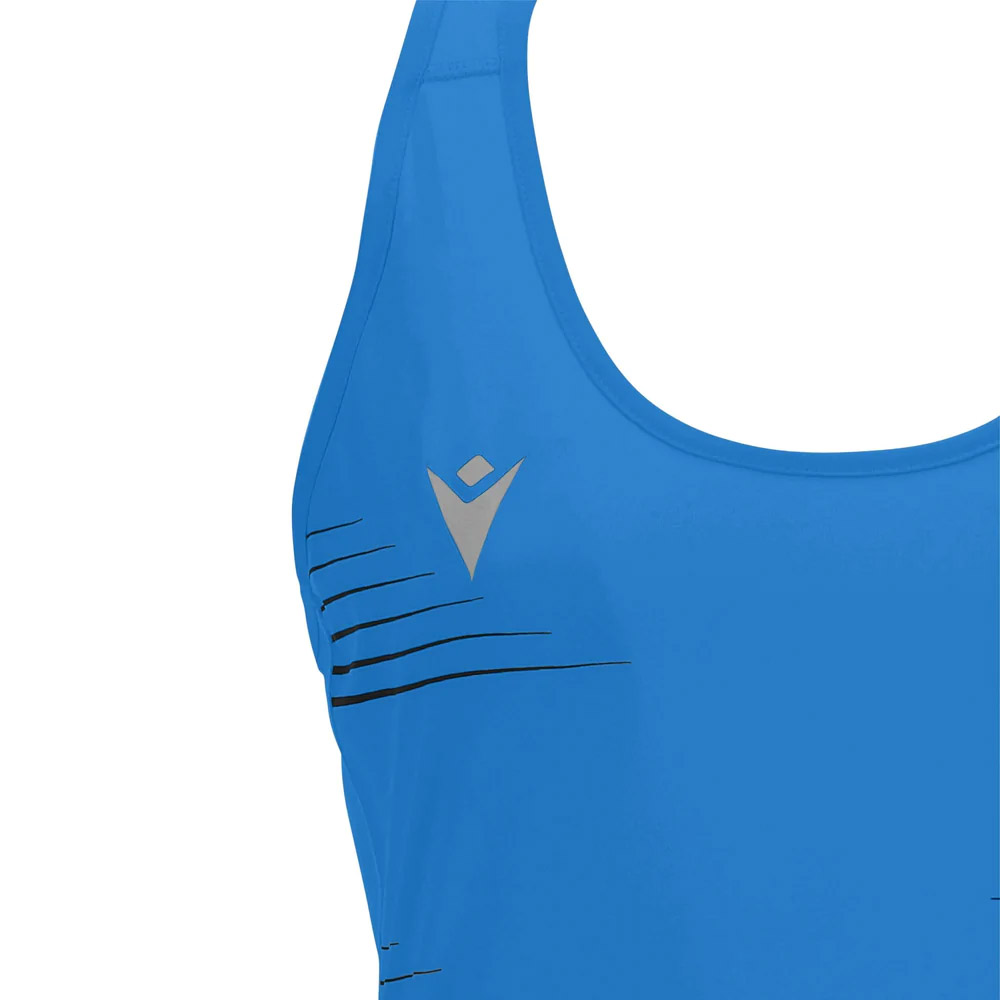 Майка спортивная женская MACRON Dolly, Размер l, Цвет Синий