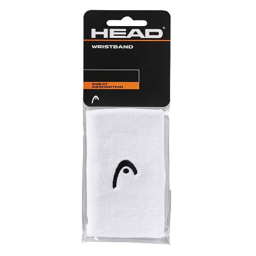 Напульсники HEAD 5'', ширина 12,7 см, Размер 5'', Цвет Белый