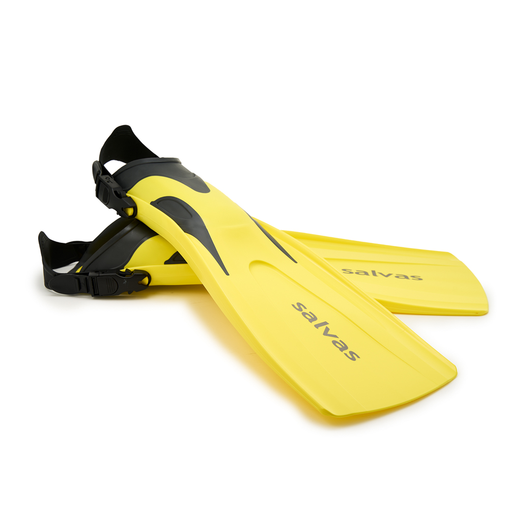 Ласты для плавания SALVAS Hazard Plus Fin, Размер m-l, Цвет Желтый