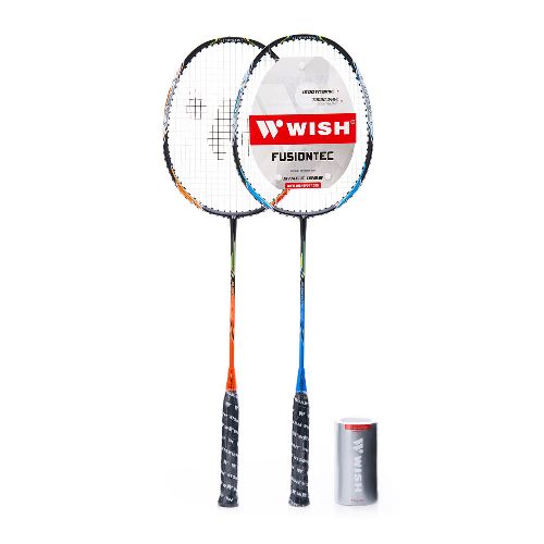 Набор для бадминтона WISH Fusiontec, 2 ракетки и 2 волана
