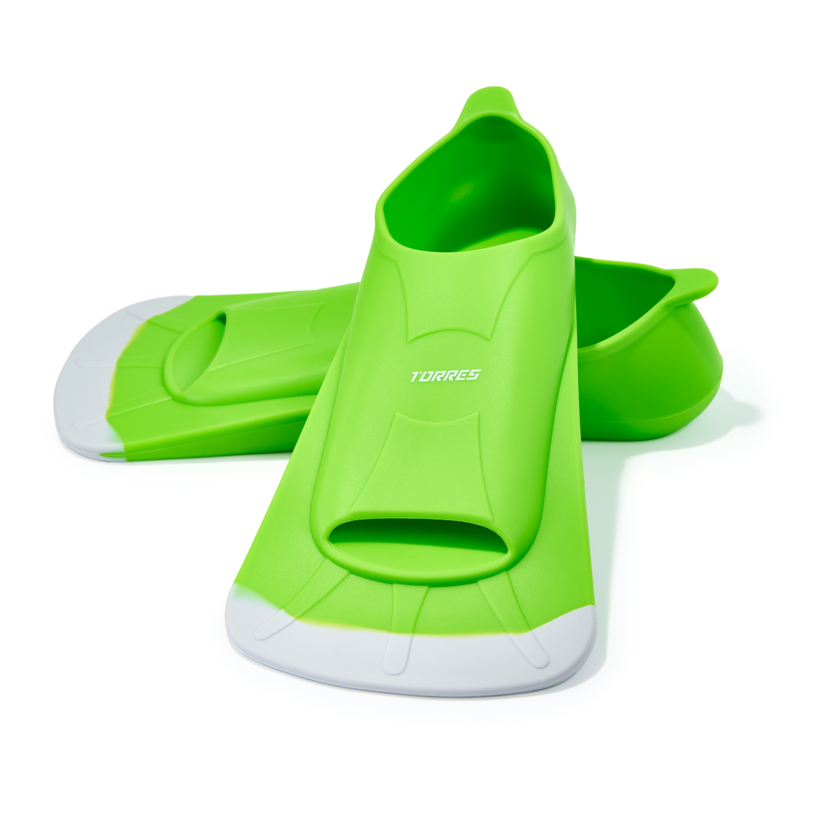 Ласты для бассейна TORRES F02 (M), Размер 40-42, Цвет Салатовый