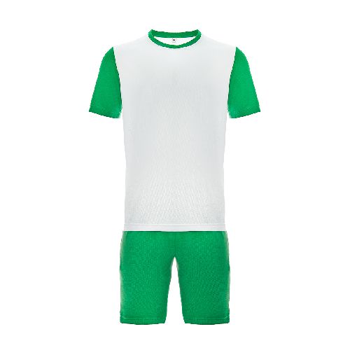 Форма футбольная игровая TORRES Sport, Размер xl, Цвет Белый/Зеленый