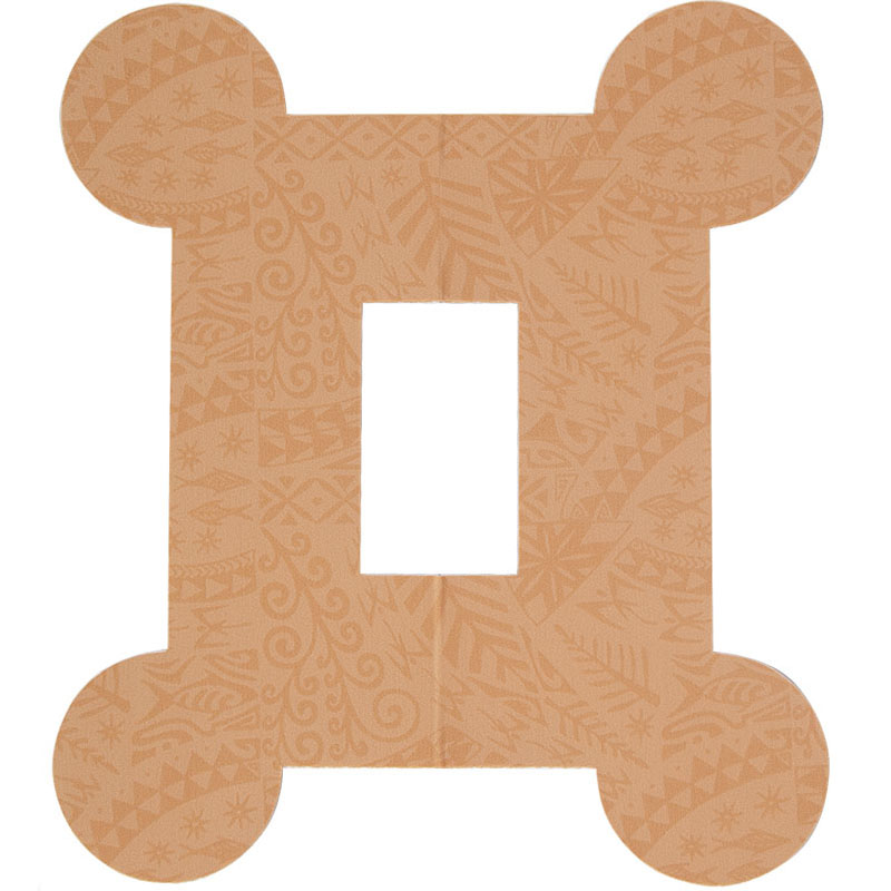 Тейп динамический POSTYREPALS Box Tape PP-Box-T, преднарезка, по 5 шт, телесный