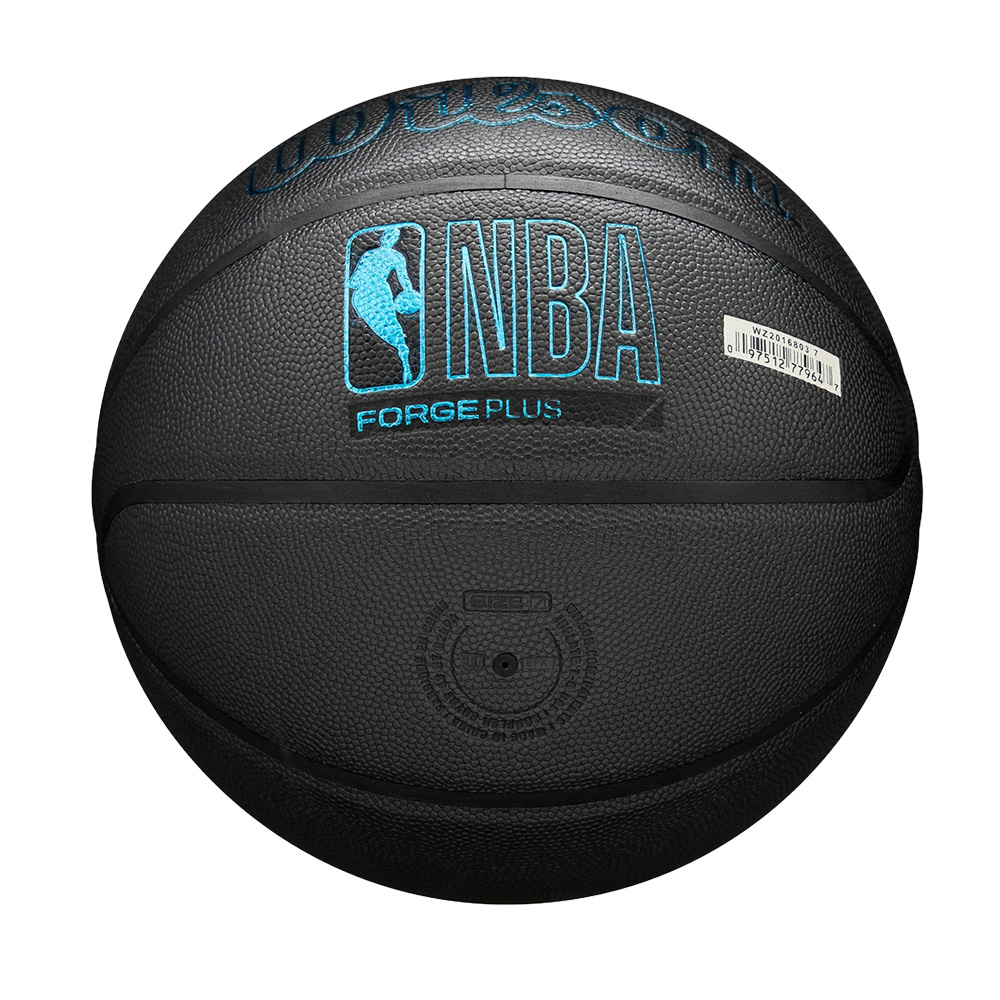 Мяч баскетбольный Wilson NBA Forge Plus, Цвет Черный